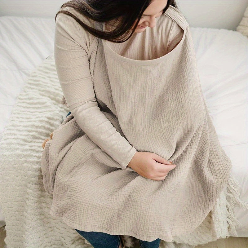 Ademend & Comfortabel Borstvoedingssjaal Katoen – Privacy & Stijl voor Nieuwe Mama’s | LunaCare More For Mini
