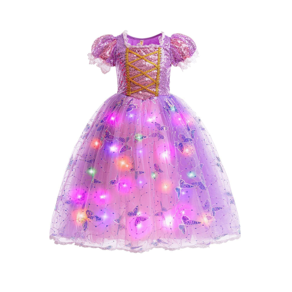 Lichtgevende Prinsessenjurk voor Kinderen – Zeemeermin Thema & Complete Accessoires | MagicWave More For Mini