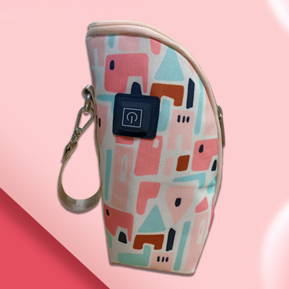 Draagbare Babyflessenwarmer – Warm Melk Onderweg in Minuten | USB & Type-C Aansluiting More For Mini