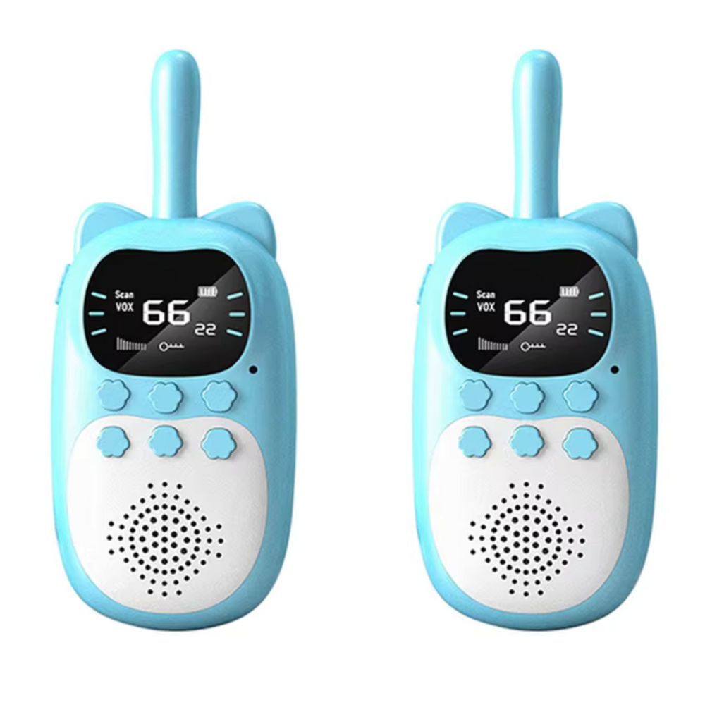 Uppladdningsbara Walkie Talkies för Barn – Räckvidd 3 km | Lek & Utforska Tillsammans More For Mini