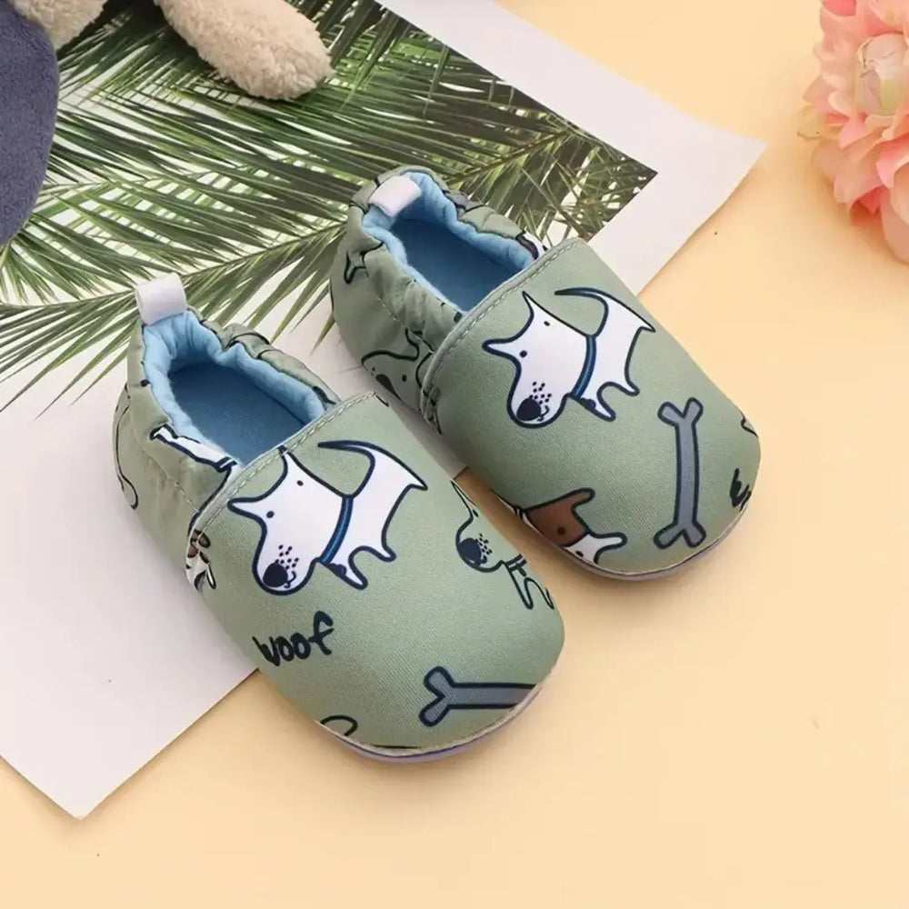 Baby Slip-in Tofflor med Halkskydd | Lättviktiga & Andas för Säker Gång More For Mini