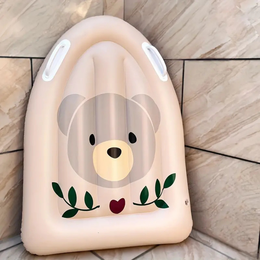 Kinder Surfboard Opblaasbaar met Handvatten | Cartoon Zwemboard voor Strand & Zwembad – SplashJoy More For Mini