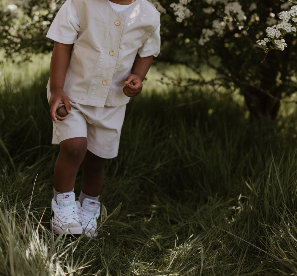 Ärmlöst Baby Denim Set – Sommar Koordinerat Set för Småbarn (0–4 år) | Mjukt & Andningsbart Bomull More For Mini