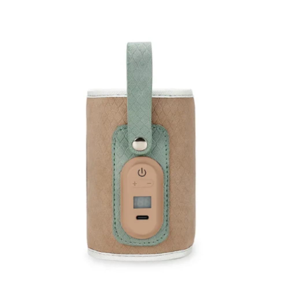 Draagbare Flessenwarmer met 7 Temperatuurstanden – Direct Warm, Overal More For Mini