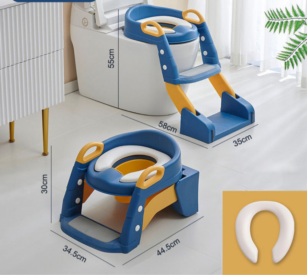 Toilettrainer met Trapje voor Peuters – Veilige Zindelijkheidstraining Thuis More For Mini