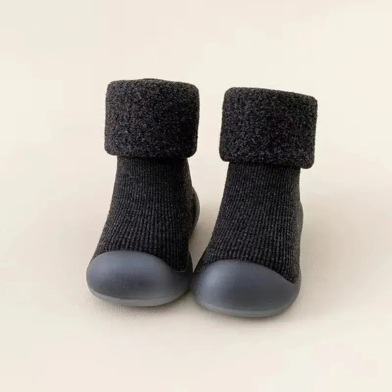 Schoen met Anti-Slip - Libre Unisex, Zwart/Blauw/Bruin/Geel/Groen/Roze, Katoen, Maat 18-27-More For Mini