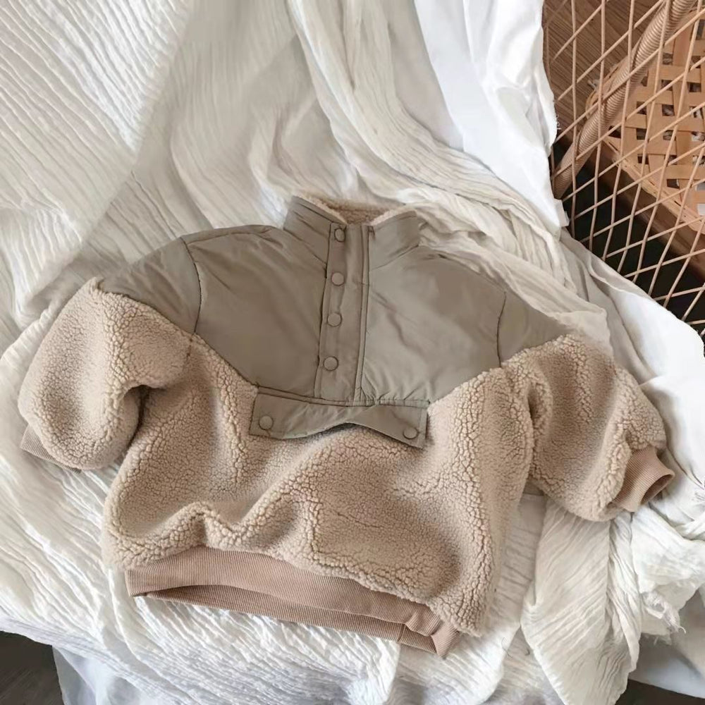 Teddy Trui – Oli Unisex, Groen, Katoen, Maat 0-6 Jaar-More For Mini