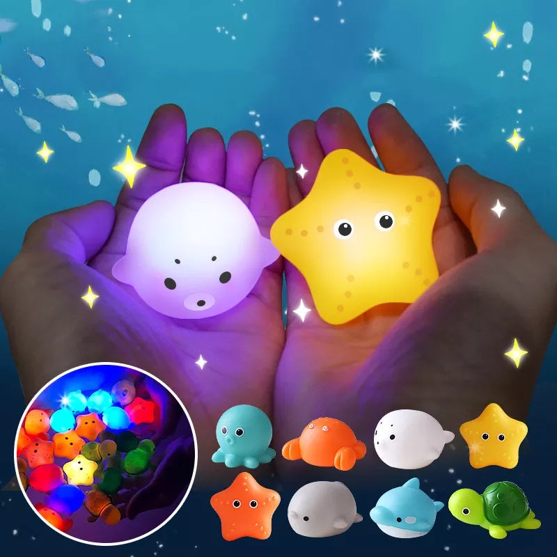 Lichtgevend Badspeelgoed voor Kinderen – Veilig, Interactief & Leuk vanaf 3 Jaar More For Mini