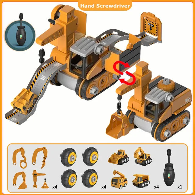 Constructo Kids Ingenjörsleksak – Säkert & Pedagogiskt Byggleksak för Barn More For Mini