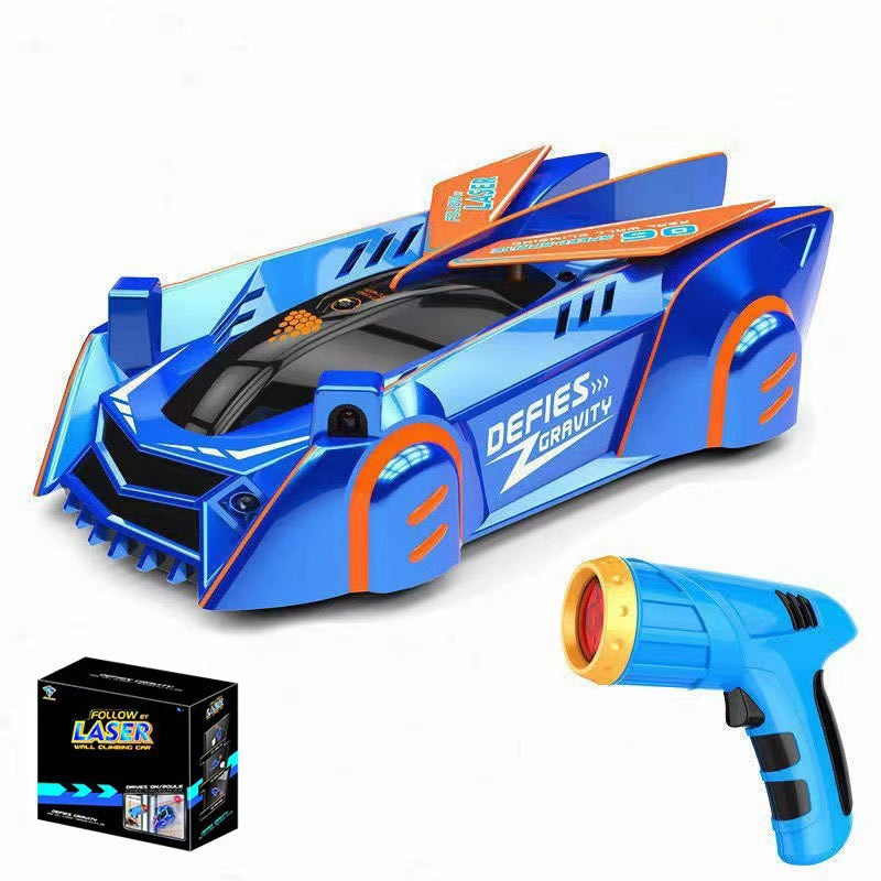 GravityRacer™ – Laserbestuurbare Auto die Rijdt op Muren en Plafonds | Oplaadbaar Speelgoed voor Kinderen en Volwassenen More For Mini