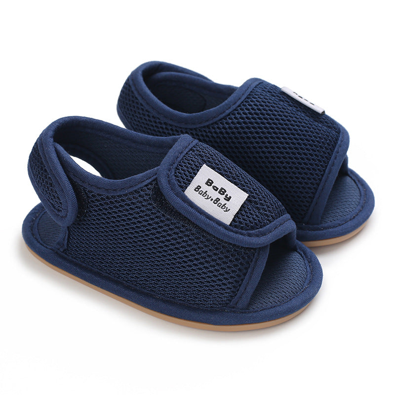 Babysandal – BabaLulu, Unisex, Andningsbart Mesh, Halkfri Sula, Storlek 0–2 år More For Mini