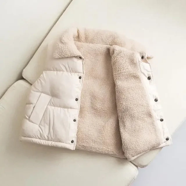 Bodywarmer - Preto Unisex, Geel/Wit/Groen/Zwart, Katoen, Maat 1-8 Jaar-More For Mini