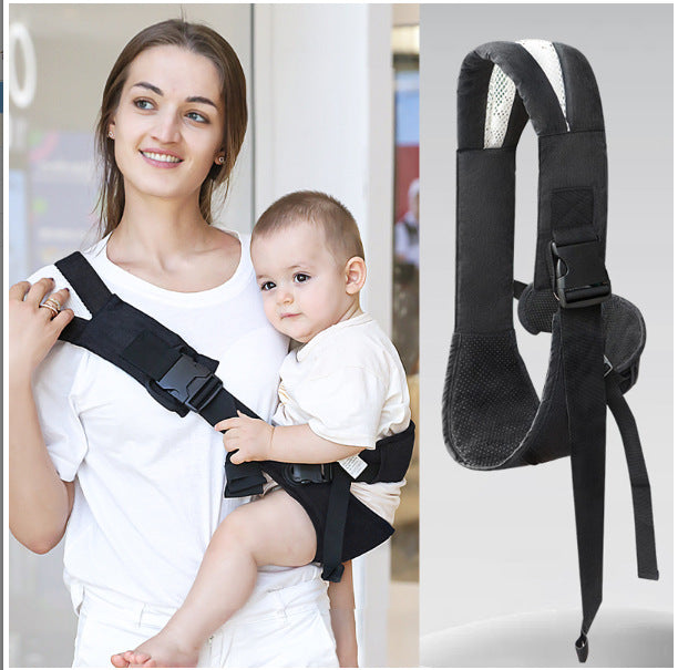 Ergonomiskt Bärhjälpmedel för Bebisar – Bekvämt & Justerbart Bärbandsystem, Avlastar Rygg & Armar, För Bebisar & Småbarn (6–36 mån, max 20 kg) More For Mini