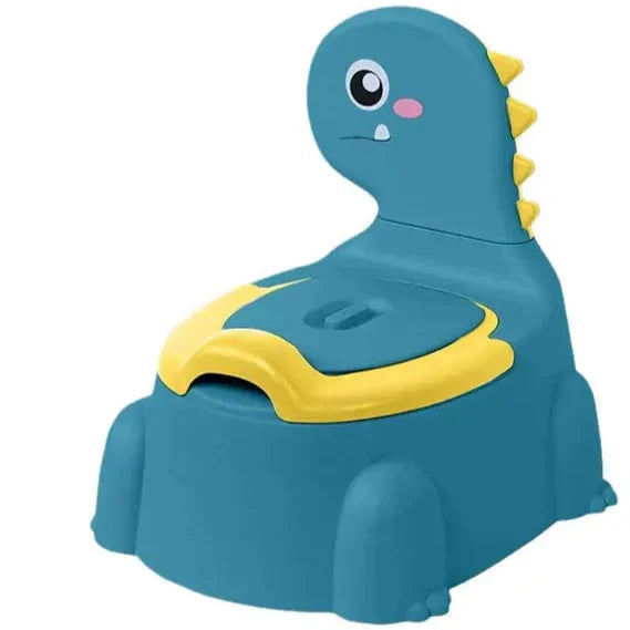 Dino Toilet voor Kinderen – Blauw/Roze/Groen, Antislip, Eenvoudig Schoon te Maken, BPA-vrij-More For Mini