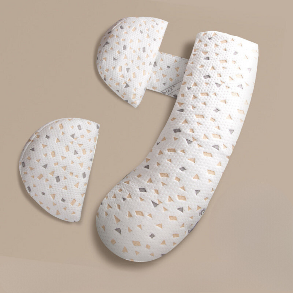 Zwangerschapskussen voor Zijslapers – Ergonomisch Lichaamskussen tegen Rug- en Bekkenpijn | Comfortabel Slapen tijdens Zwangerschap More For Mini