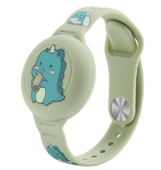 DinoSafe Airtag Armband – Veiligheidsarmband voor Kinderen met AirTag Tracking voor Buitenavonturen More For Mini