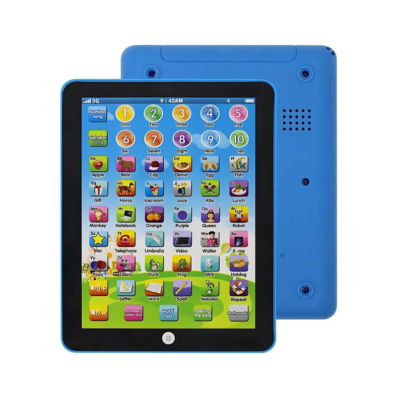 Educatieve Kindertablet 3–6 Jaar – Interactief Speelgoed met Geluid, Leren & Spelen More For Mini