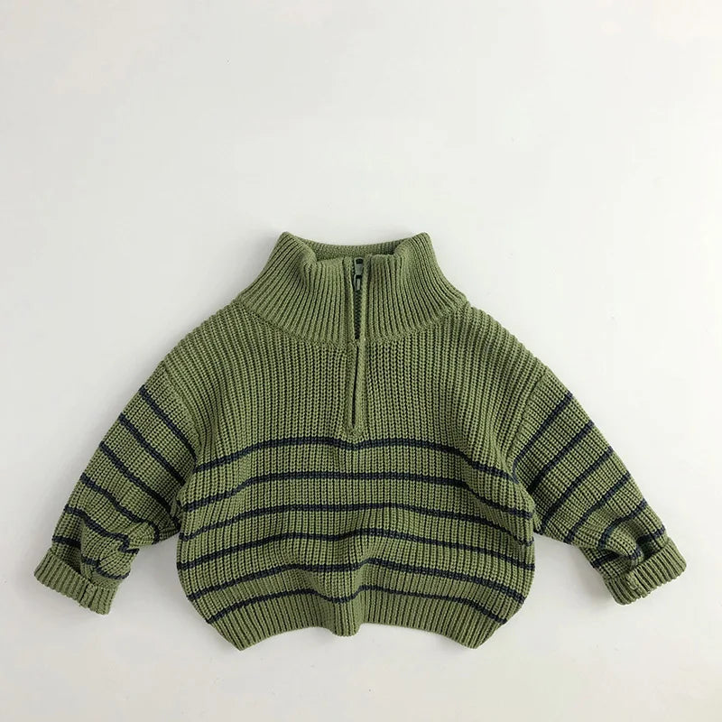 EasyZip Barntröja – Bekväm unisextröja med dragkedja | Barn 0–6 år More For Mini