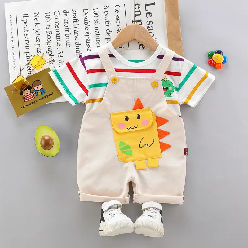 Hållbart Barnklädset med Dino – Bekvämt & Andningsbart för Aktiva Barn (0–5 år) More For Mini