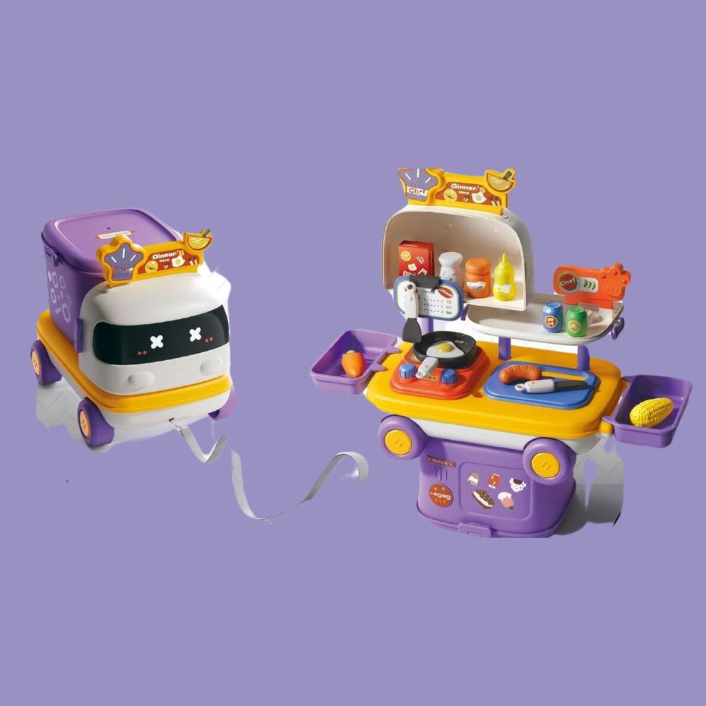 PlayWheels™ Rollspel Lastbil – Kök, Läkare & Make-up – Kreativt Leksak för Barn från 3 År More For Mini