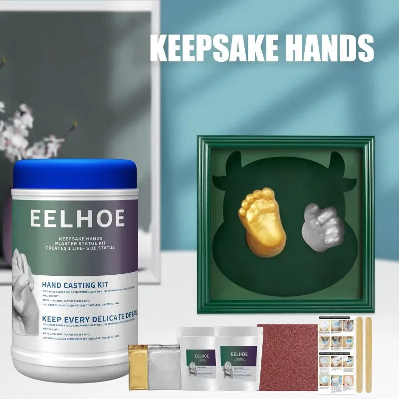 Maak Eeuwige Herinneringen met een 3D Baby Handafdruk Gietset More For Mini