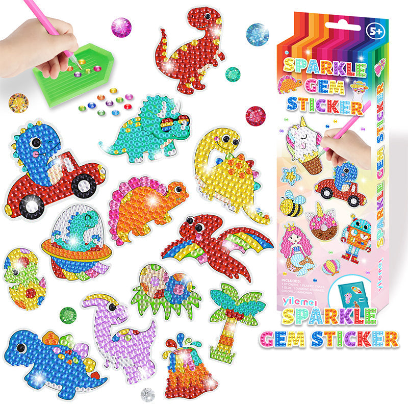 Diamantmålning för Barn – Kreativt DIY Pysselset från 5 År | SparklePix More For Mini
