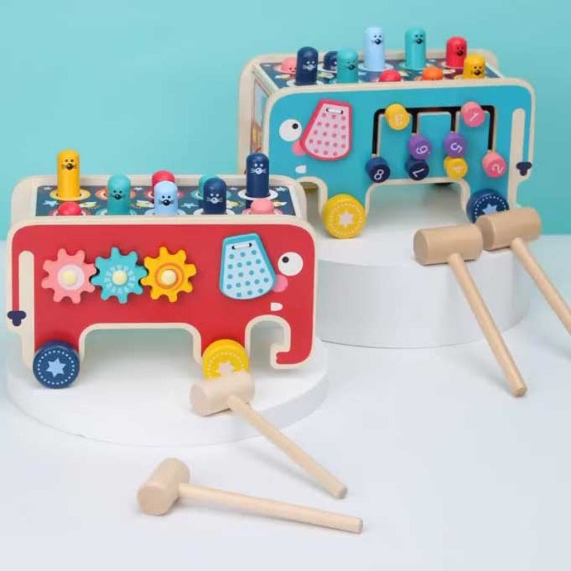 Trämusikleksak för Småbarn | MelodyBeat – Stimulerar Rytm & Motorik More For Mini