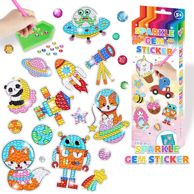 Diamantmålning för Barn – Kreativt DIY Pysselset från 5 År | SparklePix More For Mini