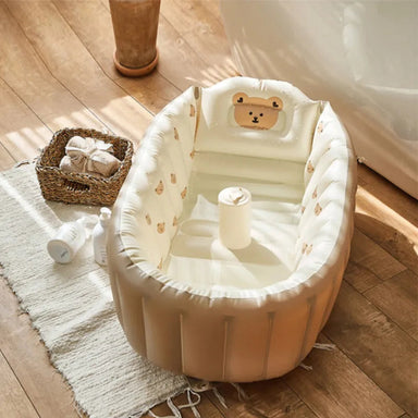 Opblaasbare Babybadkuip 0-3 Jaar – Veilig & Compact Reismodel voor Thuis of Vakantie More For Mini