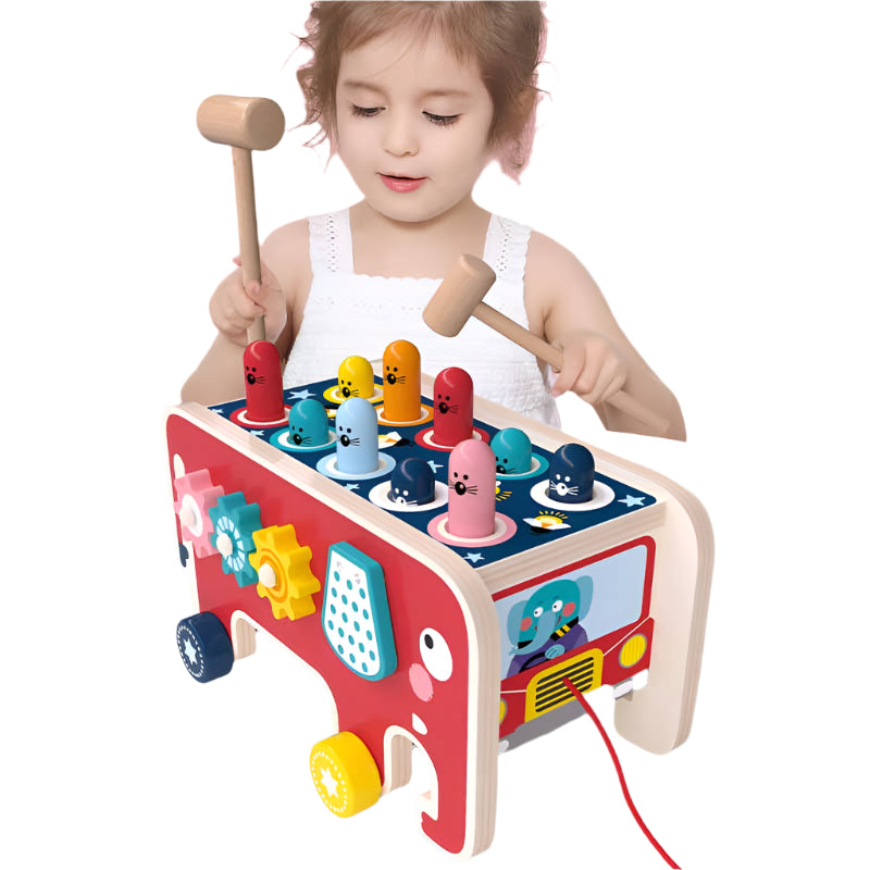 Houten Muziekspeelgoed voor Peuters | MelodyBeat – Stimuleer Ritme & Motoriek More For Mini