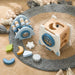 Pedagogiskt Trärum Blockspelet | SpaceBuild Kreativt & Montessori Leksak More For Mini