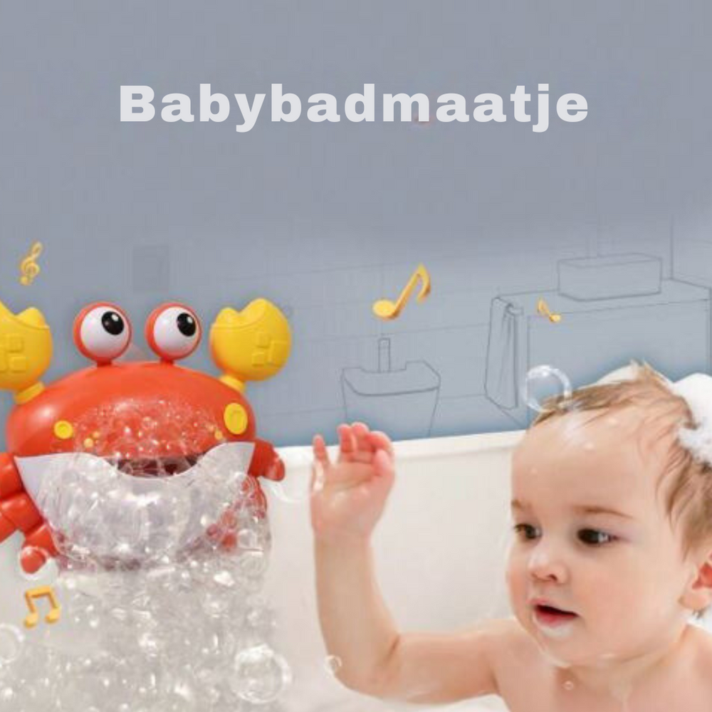 Badbubbelkrabba med Musik – Interaktiv Badleksak för Småbarn More For Mini