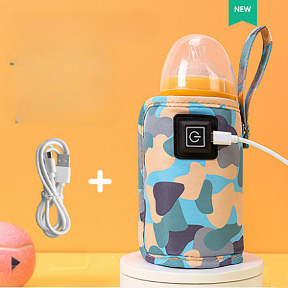 Draagbare Babyflessenwarmer – Warm Melk Onderweg in Minuten | USB & Type-C Aansluiting More For Mini