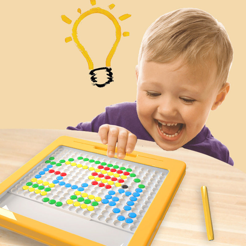 CreativBoard Magnetisk Ritbräda för Barn – Pedagogisk Leksak för Kreativitet och Färdigheter, 4–6 år More For Mini