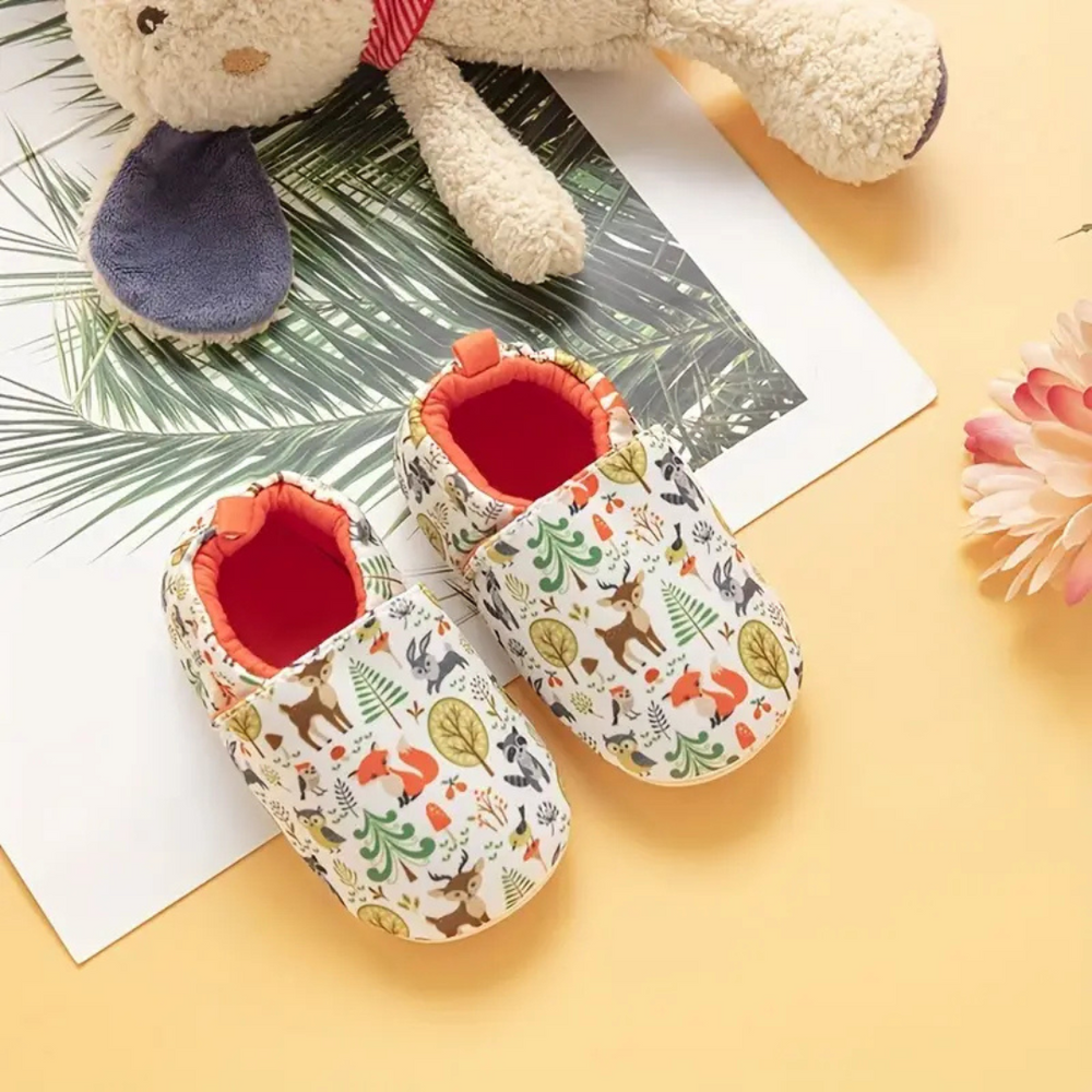 Baby Slip-in Tofflor med Halkskydd | Lättviktiga & Andas för Säker Gång More For Mini