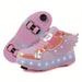 GlowSkate LED Rullskridsko Sneakers med Vingar – Flickor | Stl. 29-37 More For Mini