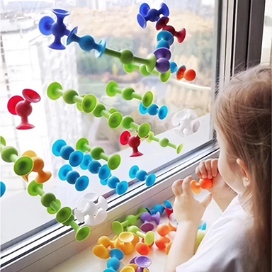 CleverPlay Zuignap Speelgoed – Educatief Bouw- & Constructiespeelgoed voor Kinderen More For Mini