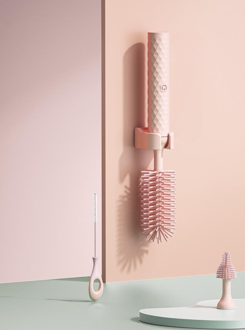 CleanEase Elektrisk flaskborste – Supersnabb och hygienisk rengöring av flaskor! More For Mini