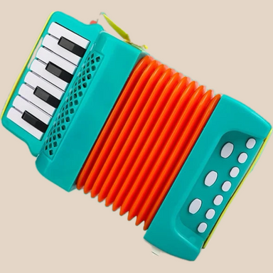 Kinder Accordeon – Speelgoed, Groen, Duurzaam, BPA vrij, 3+ Jaar More For Mini