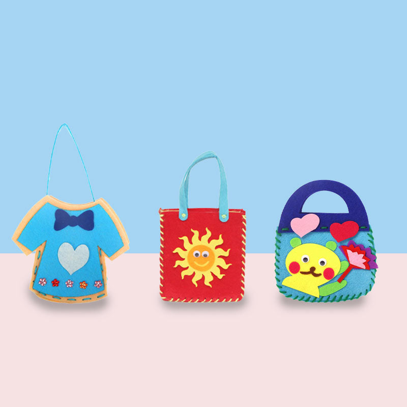 DIY Barnväska Pysselset – Kreativt Syset för Flickor | Skapa en Unik Handväska Själv More For Mini