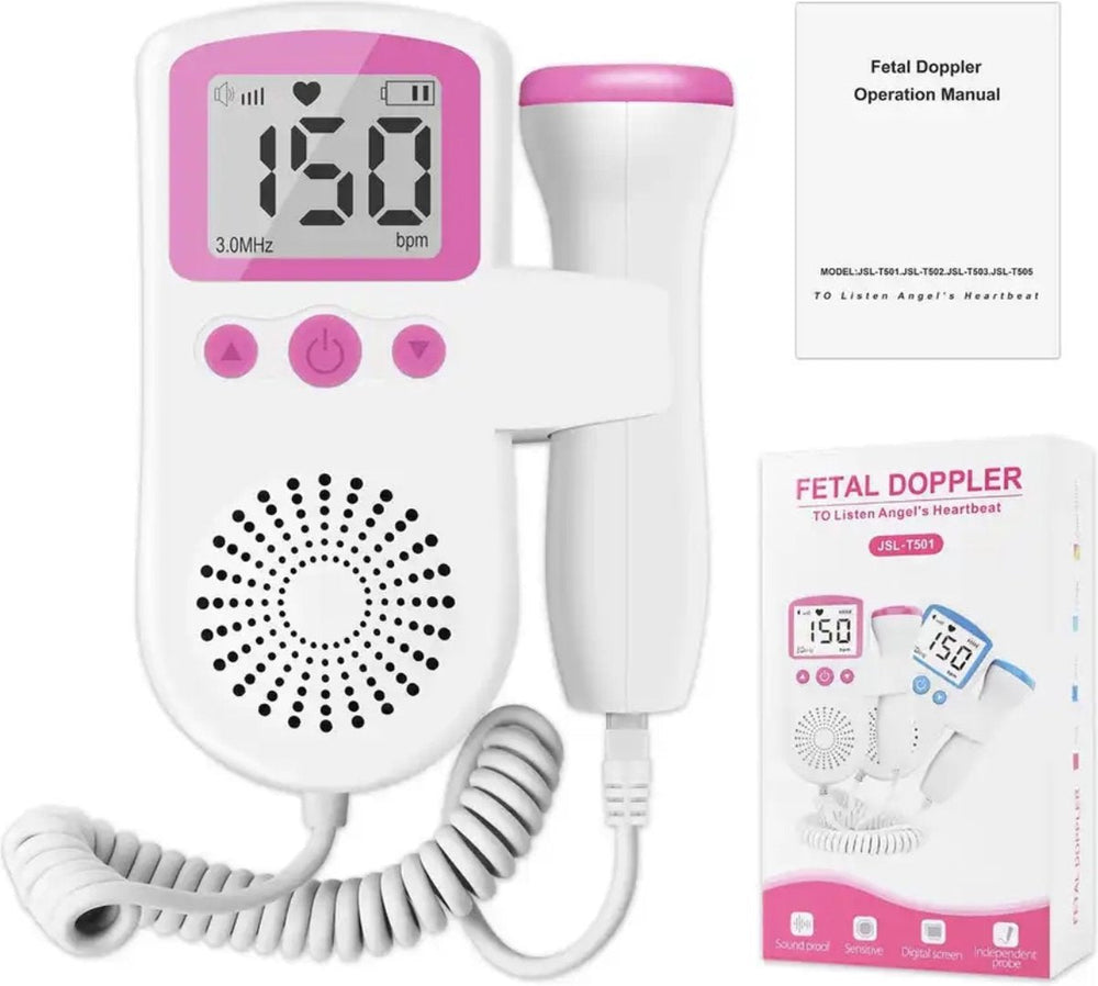Baby Doppler voor Thuis | Luister Naar de Hartslag van je Ongeboren Baby – Veilig & Betrouwbaar More For Mini