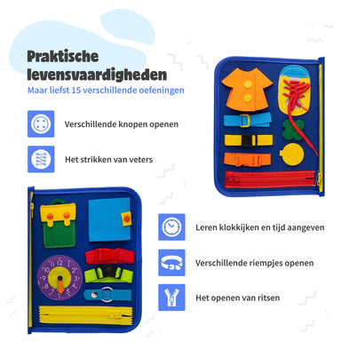 Pedagogisk Aktivitetsbok för Småbarn – Lekfull Utveckling av Motorik & Färdigheter More For Mini