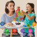 Montessori Balans Tetris Torn – Pedagogiskt Balansspel, BPA-fri, Från 3 år More For Mini