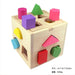 ShapeMaster™ Houten Vormenspel voor Peuters – Bevorder Kleur- en Vormherkenning | Educatief Speelgoed More For Mini