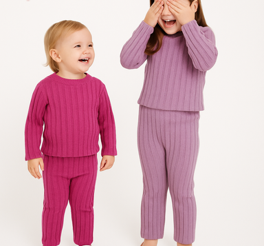 ComfortFit Träningsset Flickor – Mjukt, Stretchigt & Stilrent för Aktiva Barn 2–4 år More For Mini