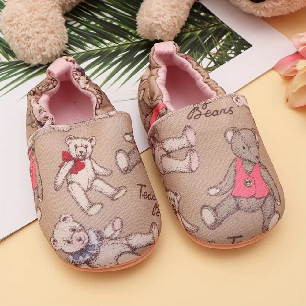 Baby Slip-in Tofflor med Halkskydd | Lättviktiga & Andas för Säker Gång More For Mini