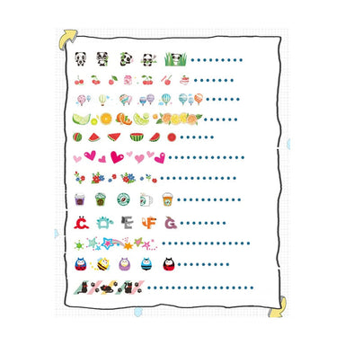 Dekorativ Penna med Serietidningstejp – Perfekt för Bullet Journals, Planerare & Pyssel More For Mini
