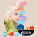 Montessori Dieren Stapelen – Creatief Evenwichtsspel, Hout, Educatief, Fijne Motoriek, 2+ Jaar More For Mini