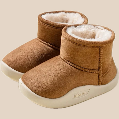 Varma Vinterstövlar – Abuya Unisex, Beige/Brun/Blå/Rosa, Mocka, Storlek 14–20 More For Mini