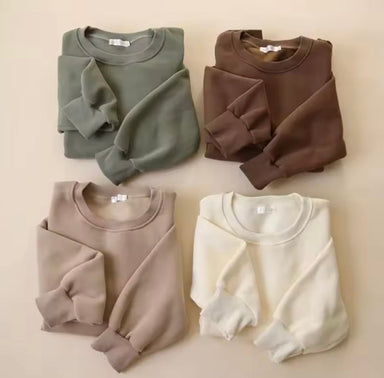 Träningsset Barn – Baby, Småbarn, Förskolebarn, Barn, Crème/Beige/Brun/Grön, Bomull, Storlek 0–7 år Mini Mama